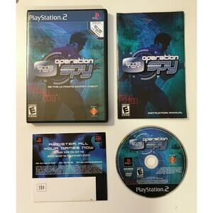 Eye Toy Spy Operation (Sony PlayStation 2 PS2, 2005) Sony - Complete - US Seller